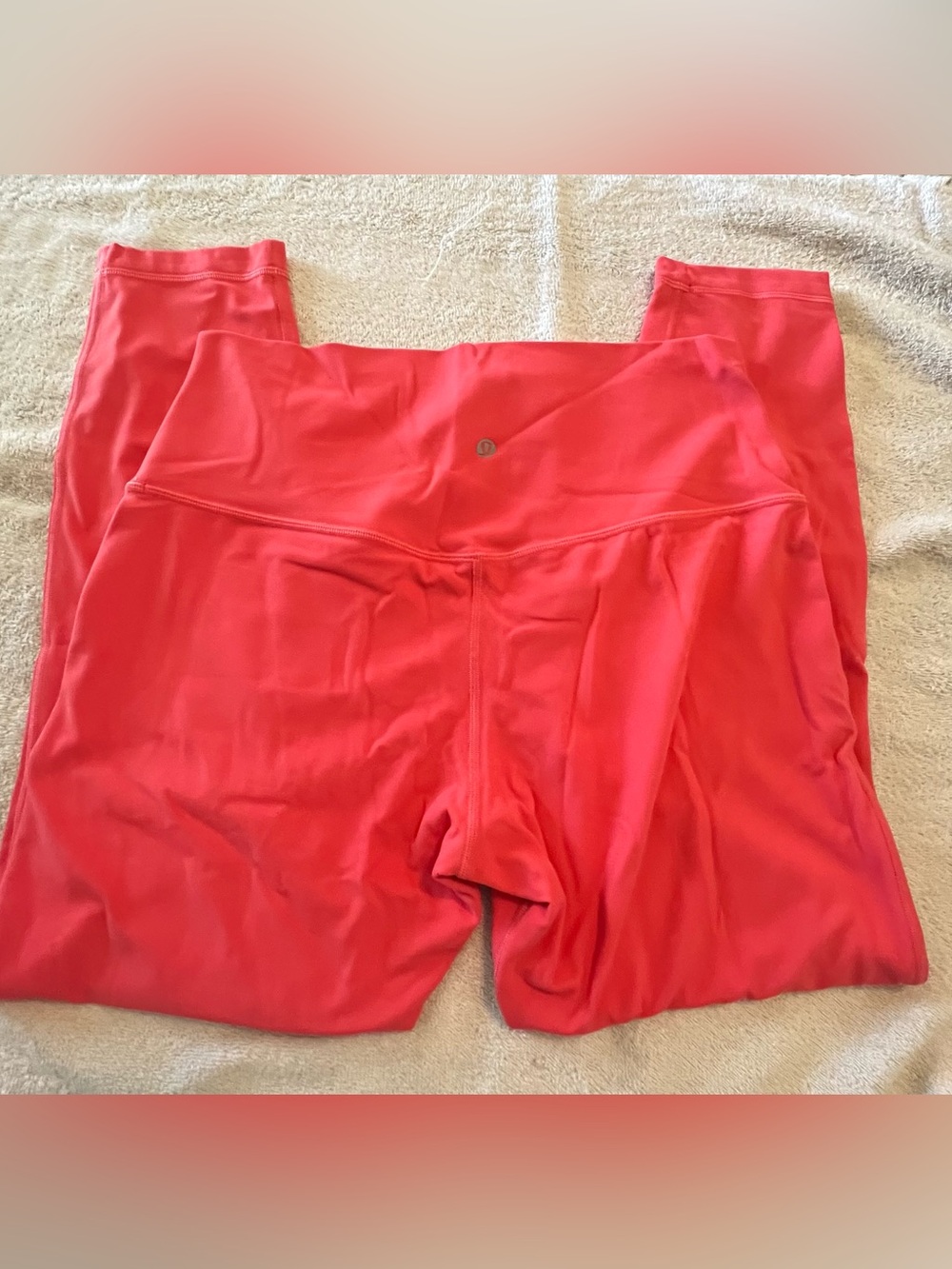 Lululemon Coral High-Rise Leggings size 12